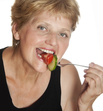Healthy diets and supplements counteract physical deterioration of women