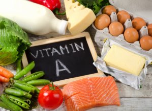 Bactericidal skin protein requires vitamin A