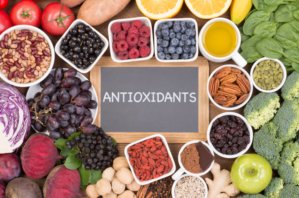 Many dietary antioxidants lower your risk of elevated blood pressure