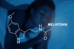 Melatonin kann gegen Schlafprobleme in den Wechseljahren helfen