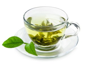 Green tea stimulates your fat combustion and is good with food